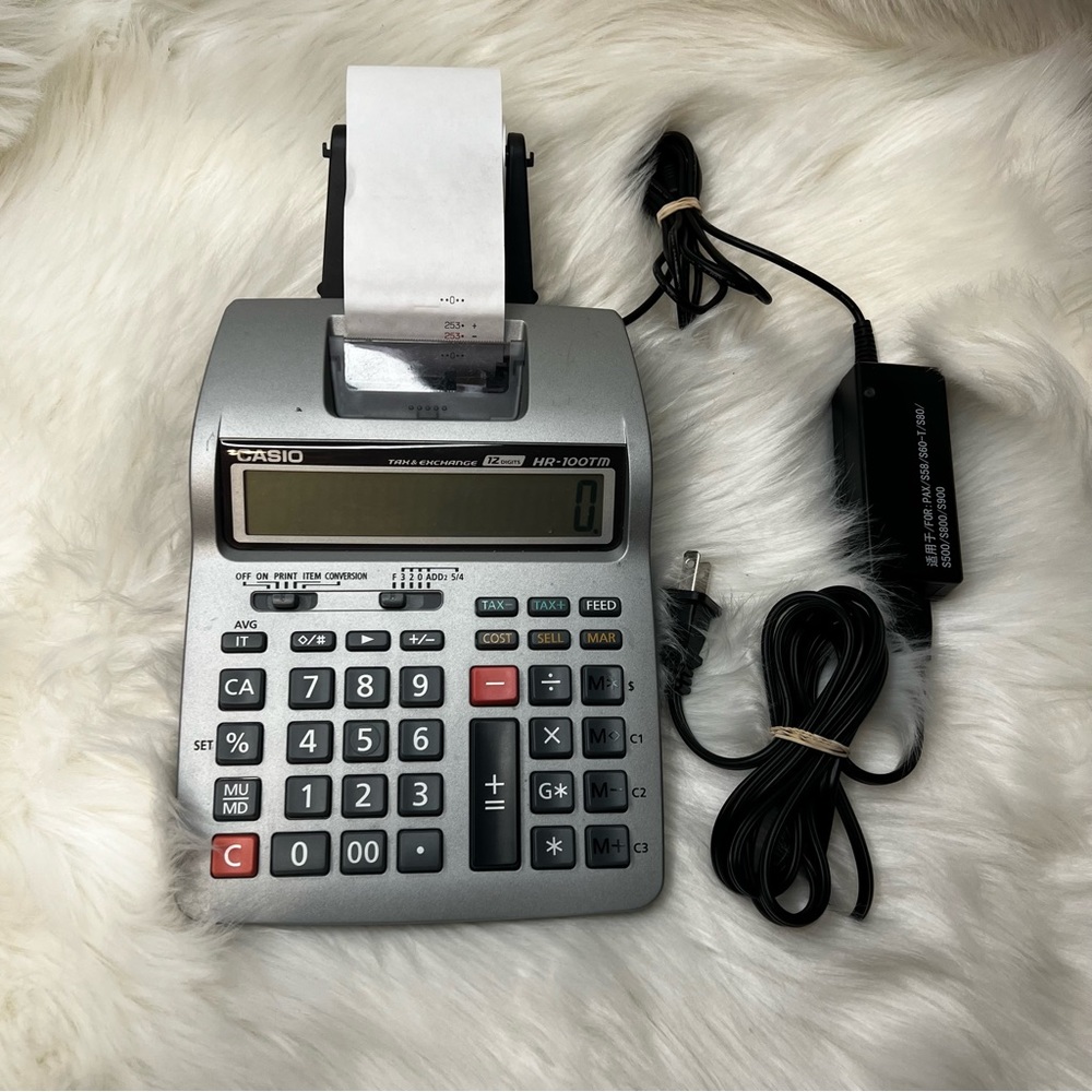 CASIO HR 100TM Calculator